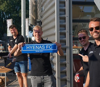 Hyenas FC openingsbord